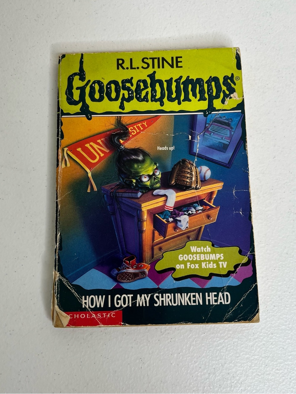 Goosebumps #39 How I Got The Shrunken Head Paperback 1996 Book Original Series